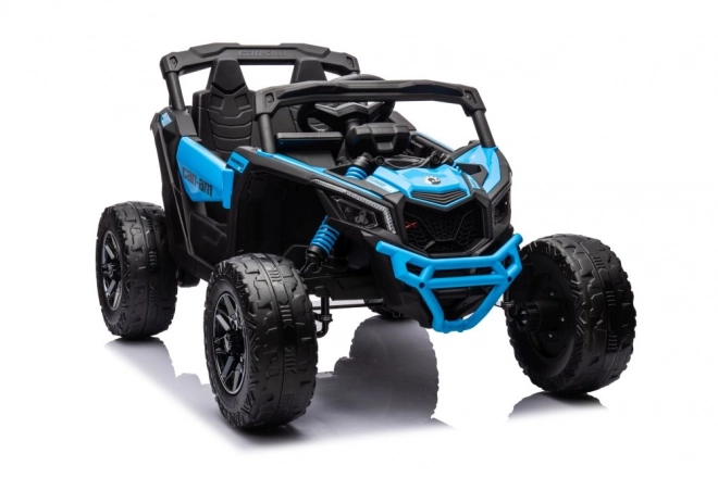 Auto elettrica per bambini Buggy Can-am blu