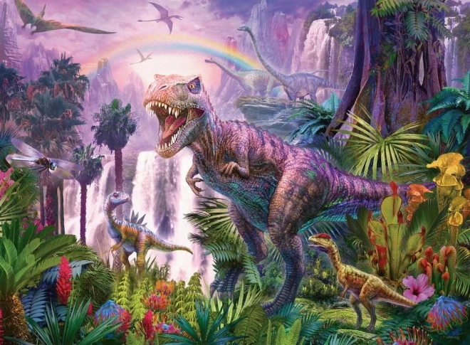 Puzzle mondo dei dinosauri 200 pezzi