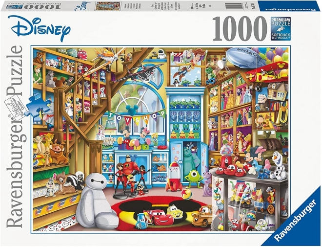 Puzzle Disney-Pixar Negozio di Giocattoli 1000 Pezzi