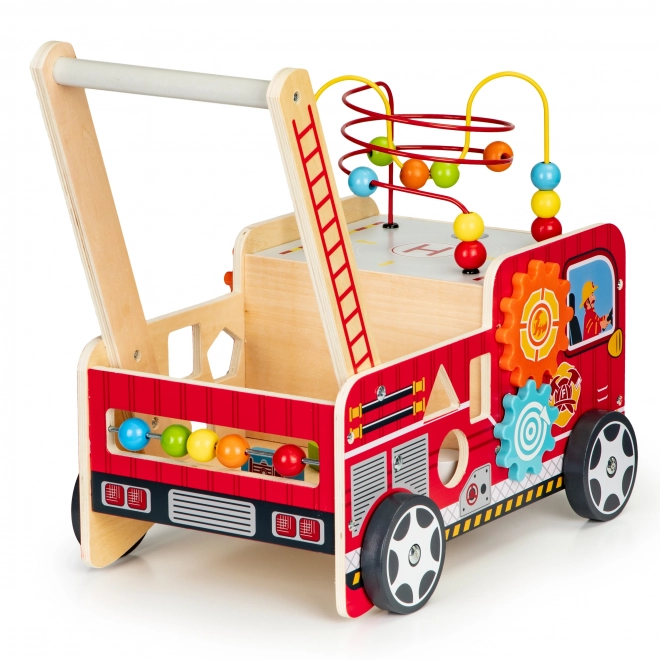 Camioncino dei pompieri in legno ECOTOYS