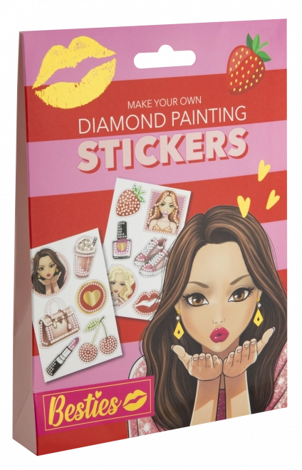 Pittura di diamanti Besties - adesivi
