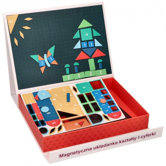 Puzzle magnetico forme e numeri