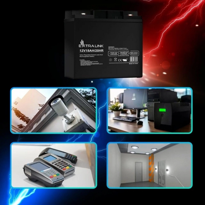 Batteria AGM 12V 18AH