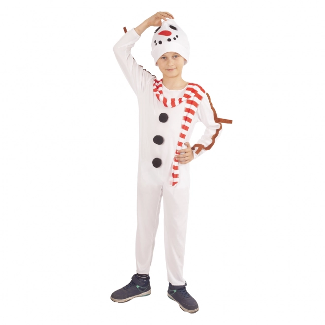 Costume da pupazzo di neve per bambini