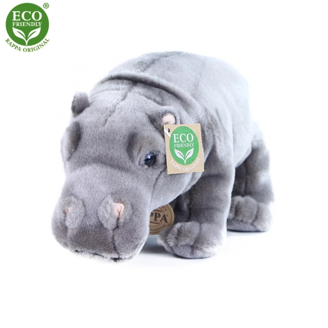 Ippopotamo di peluche Rappa eco-friendly 30 cm