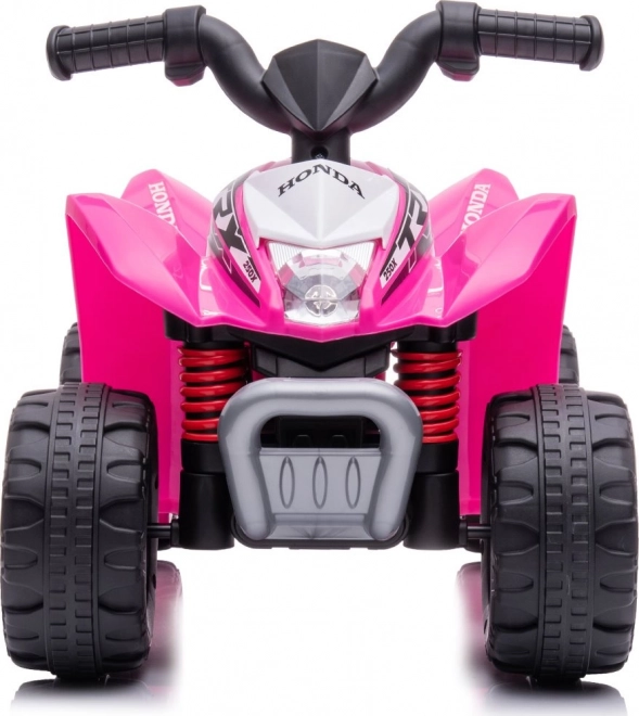 Quad elettrica per bambini Honda 6V con melodie ATV Rosa