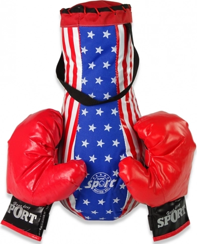 Set da boxe per bambini con sacco e guanti