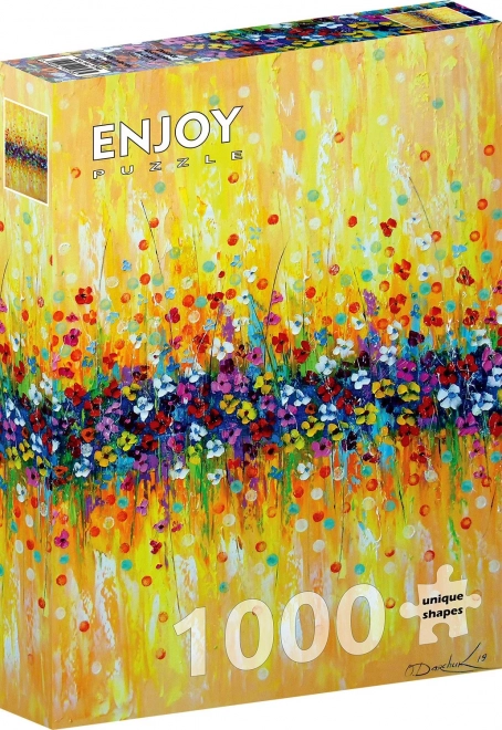 Puzzle sottile astrazione in colori 1000 pezzi