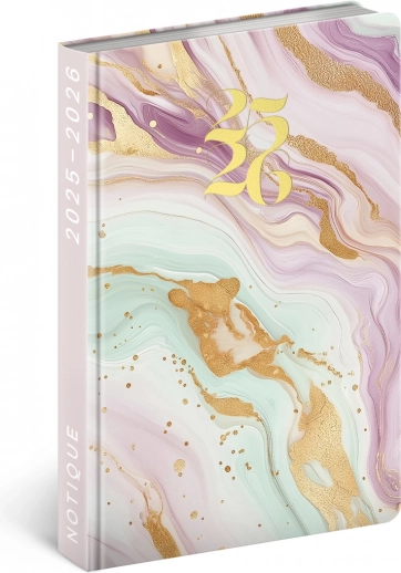 Agenda NOTIQUE Petito - Marmo rosa