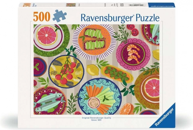 Puzzle Cucina Mediterranea RAVENSBURGER 500 pezzi