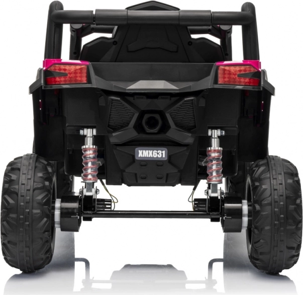 Auto elettrico per bambini Buggy Madman UTV-MX rosa
