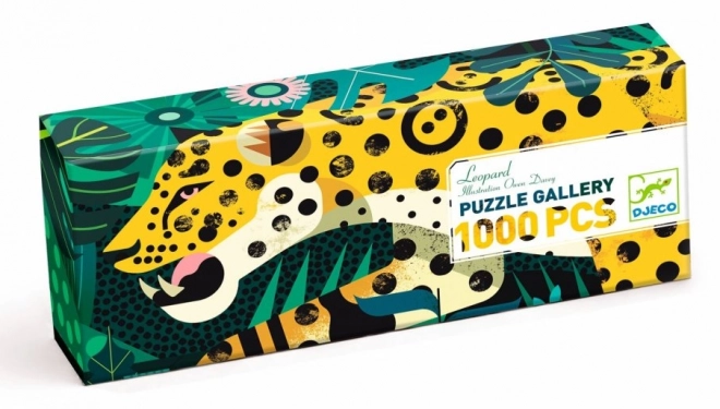 Puzzle panoramico leopardo 1000 pezzi