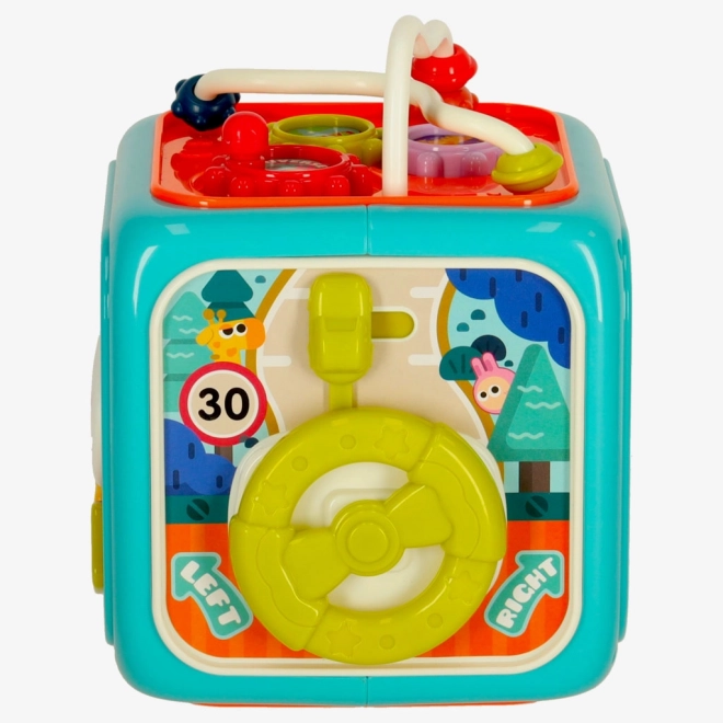 Cubo educativo interattivo Bibi-Inn 6in1 blu