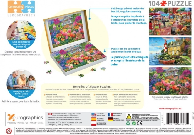 Puzzle Giardino dei Conigli 104 pezzi