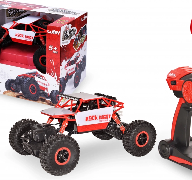 Auto Rock Buggy Scara Rosso