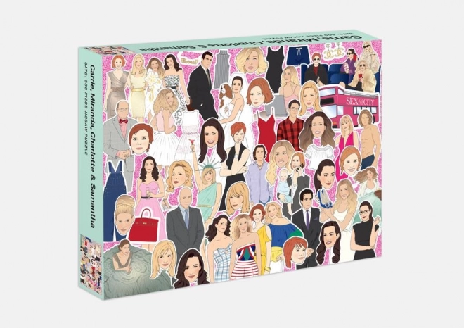 Puzzle 500 Pezzi Carrie, Miranda, Charlotte e Samantha