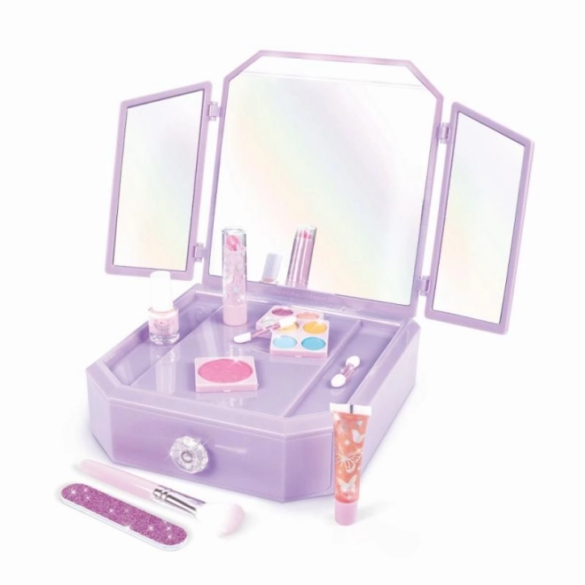 Set toilette e cosmetici con specchio - Deluxe Light Up