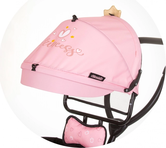 Triciclo con tettoia Pulse 2 in 1 Princess