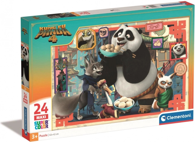 Puzzle maxi 24 pezzi Kung Fu Panda di Clementoni