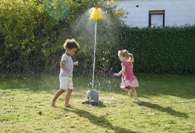 Giocattolo da giardino spruzzatore AquaPlay Talpa