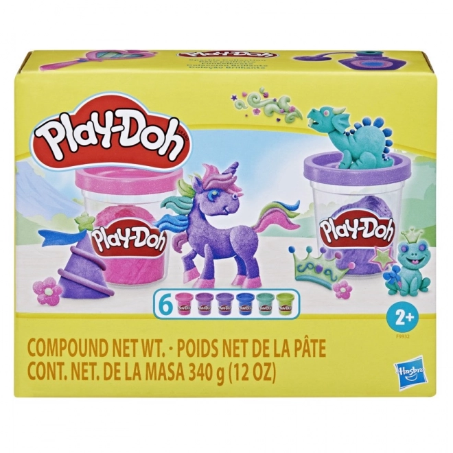 play-doh collezione scintillante