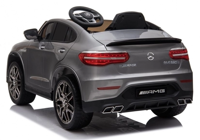 Auto elettrico per bambini Mercedes GLC 63S Argento Verniciato 4x4