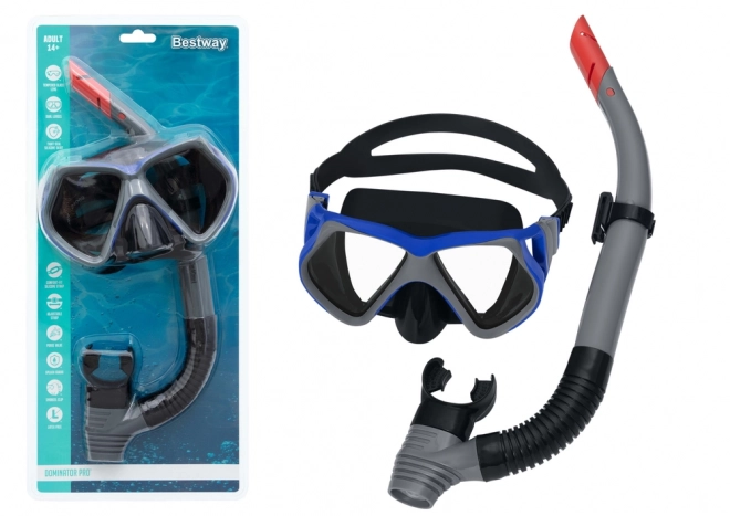 Set per immersioni nero con maschera e snorkel Bestway – nero