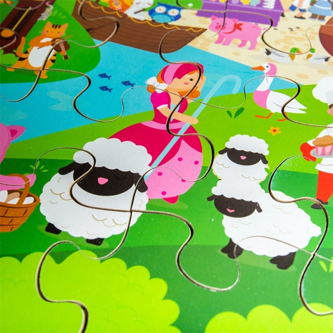 Puzzle da pavimento Storia Fiabesca Bigjigs Toys