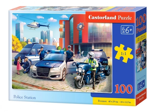 Puzzle 100 pezzi stazione di polizia