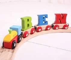 Locomotiva in legno Bigjigs Rail