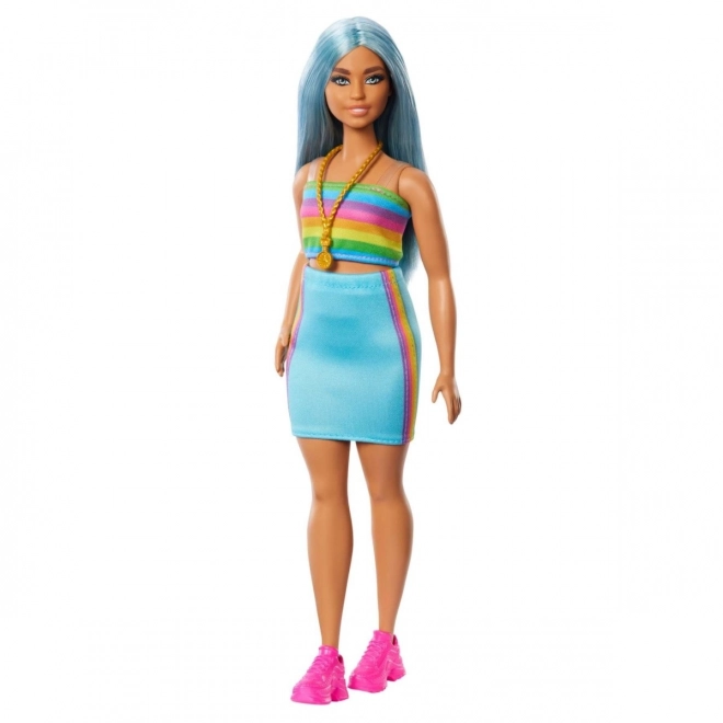 Barbie Modella - Gonna e Top Arcobaleno