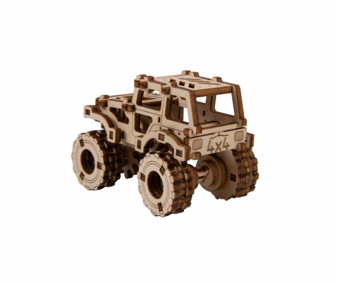 Puzzle 3D in legno Monster Truck