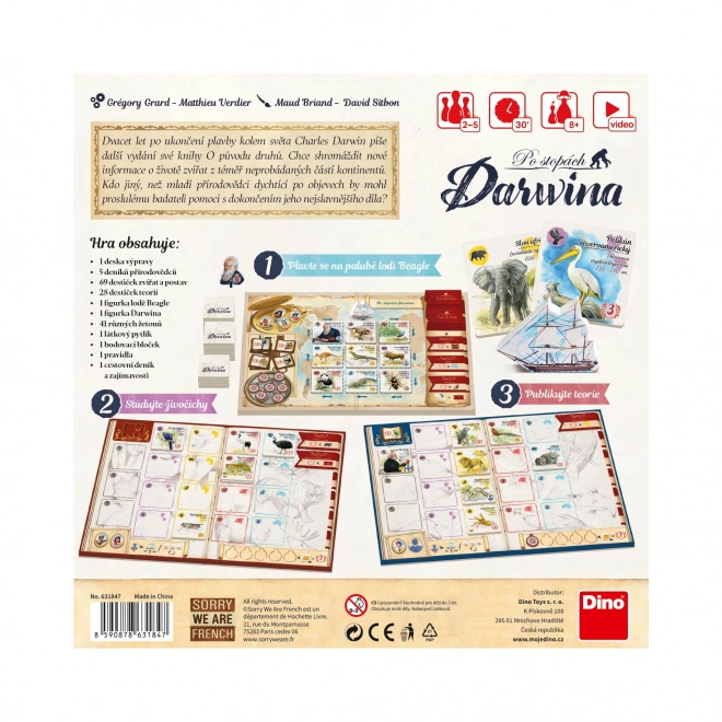 Gioco da Tavolo Le Orme di Darwin