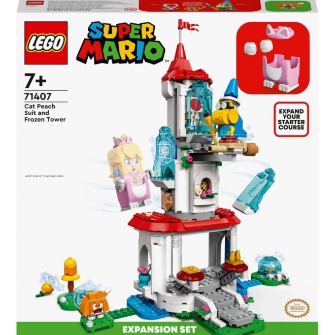 Lego Super Mario - Torre di Ghiaccio di Peach Gatto - Set di Espansione