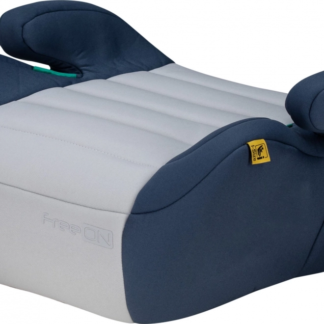 Seggiolino auto rialzo FreeON Booster Comfy i-Size 125–150 cm – Blu-grigio