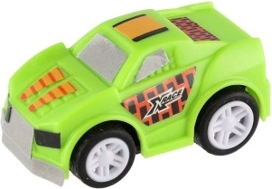 Sfera a sorpresa con auto in plastica 5 cm a retrocarica