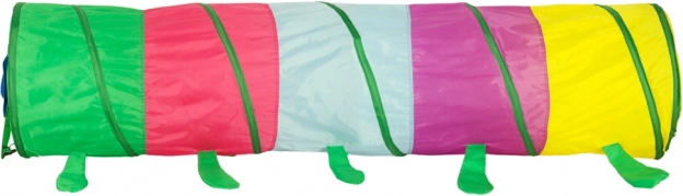 Tunnel colorato per bambini a forma di bruco