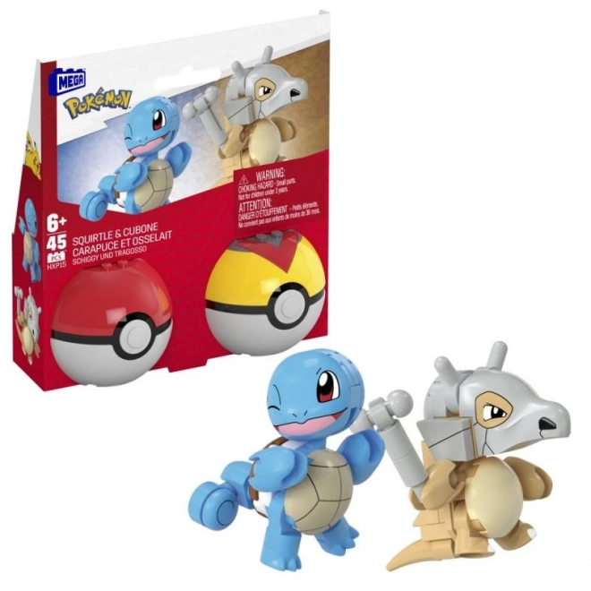 Costruzioni Mega Pokémon Squirtle e Cubone