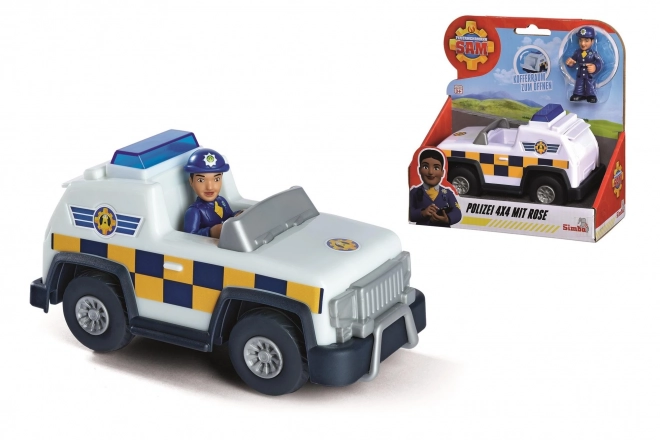 Jeep della polizia 4x4 - Vigile del Fuoco Sam