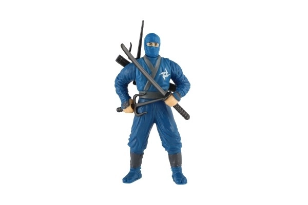 Figura ninja con accessori