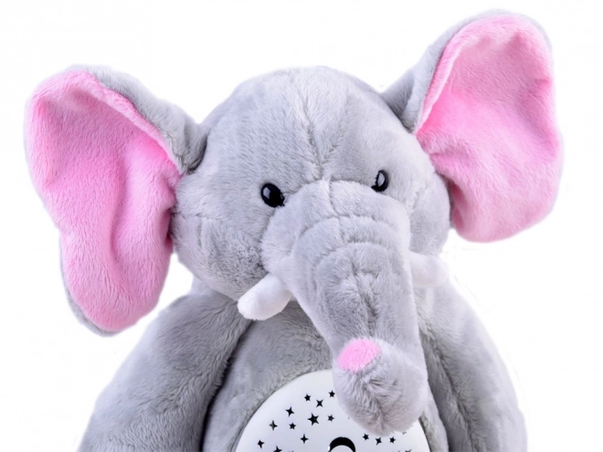 Proiettore musicale elefante di peluche