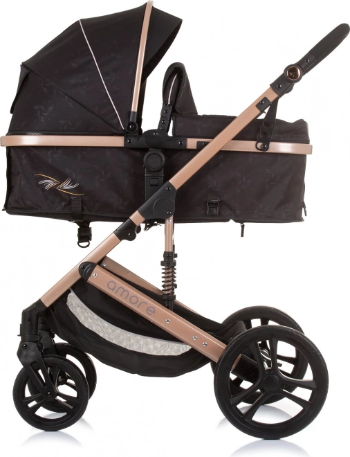 Passeggino combinato Amore 2 in 1 Chipolino Jungle – Ossidiana, Oro