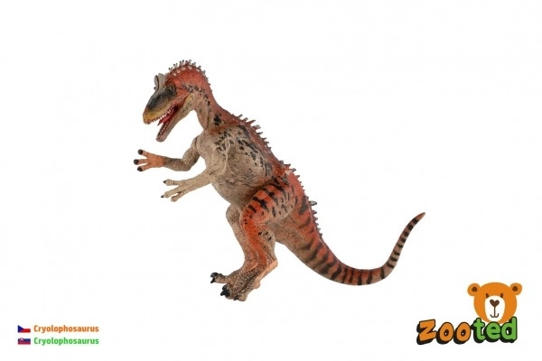 Cryolophosaurus in plastica 17cm in busta