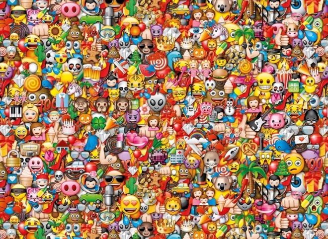 Puzzle impossibile Emoji 1000 pezzi