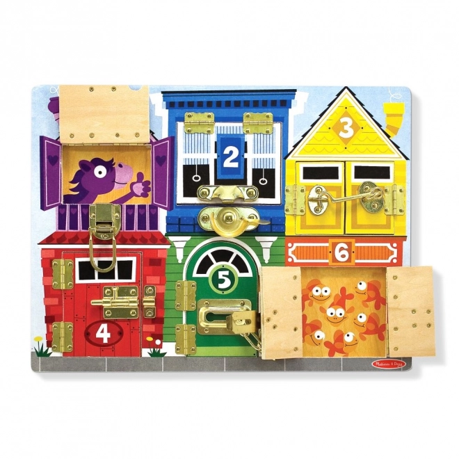 Tabellina lucchetti e serrature Melissa and Doug