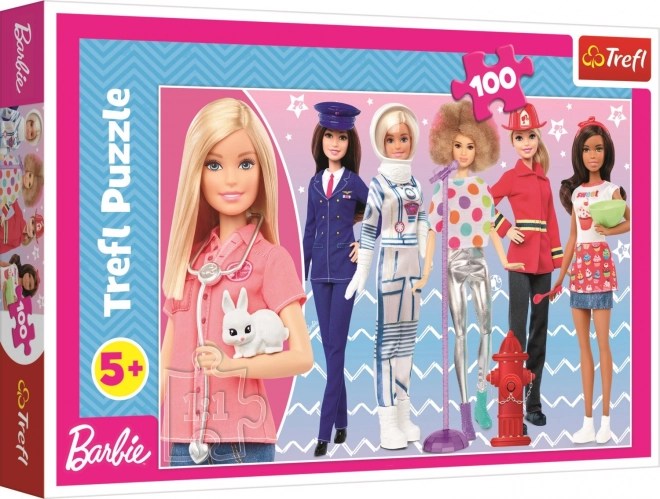 Puzzle Trefl Barbie 100 Pezzi