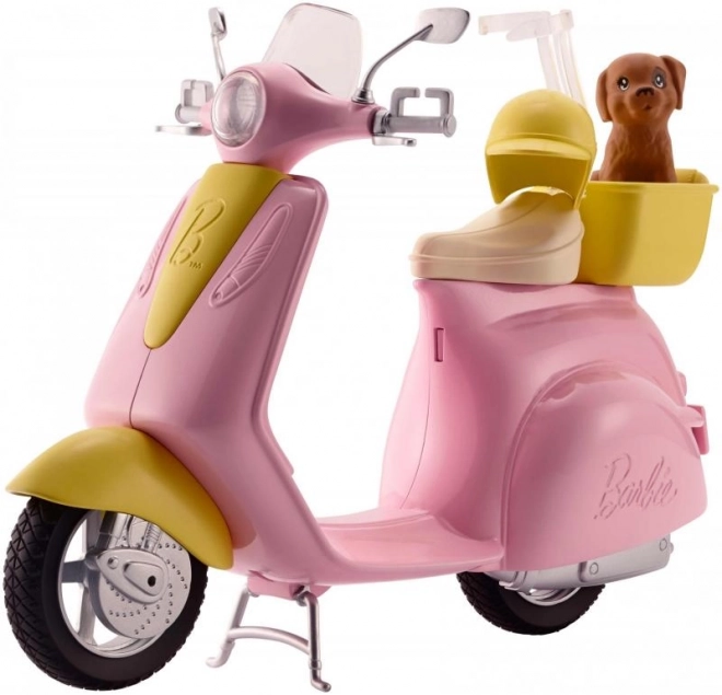 Scooter di Barbie con Cagnolino