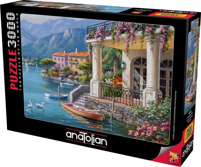 Puzzle Vila nella Baia 3000 Pezzi