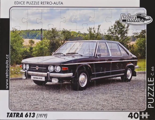 Puzzle Retro Auto Tatra 613