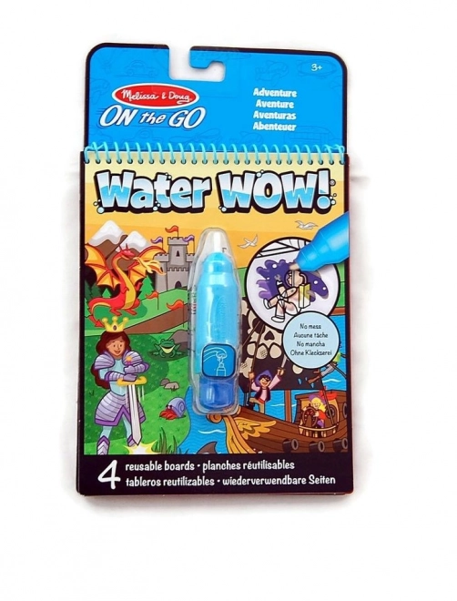 Malowanka magica a base d'acqua WaterWow Avventura